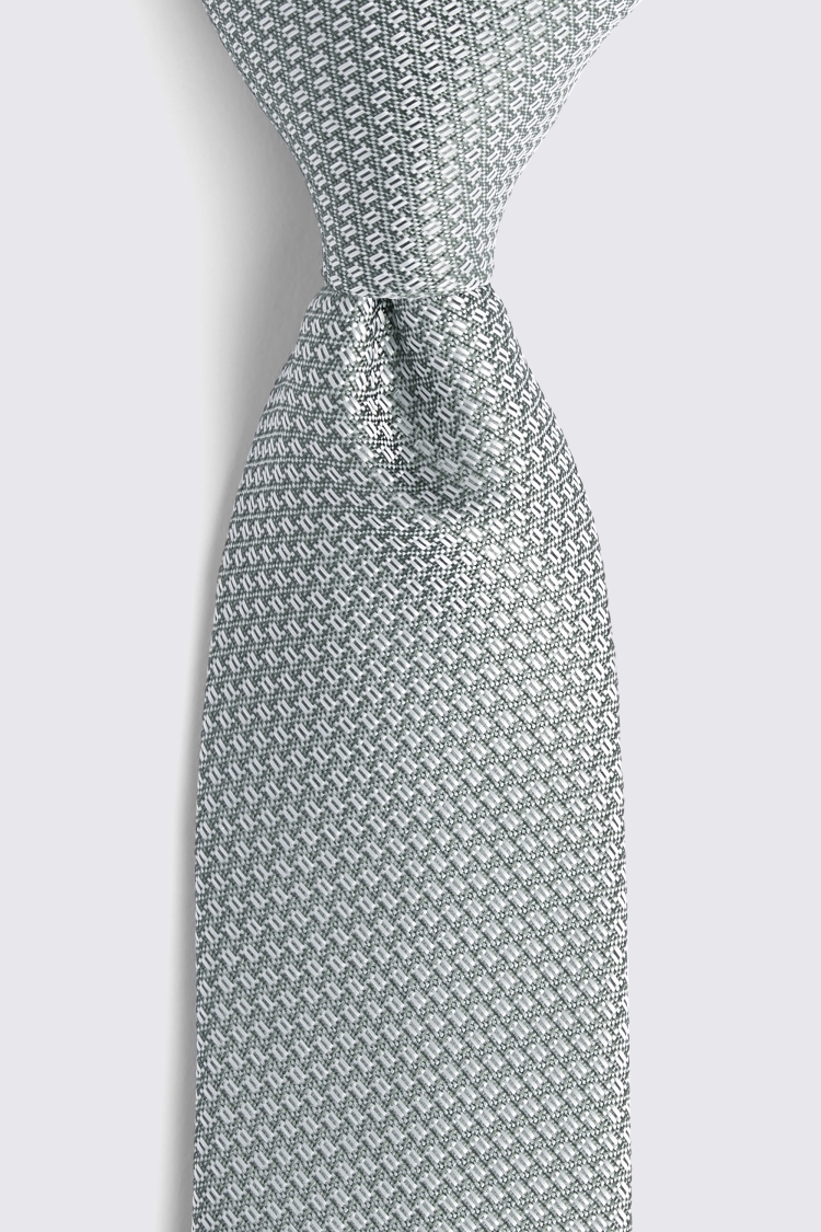 Sage Textured Tie
