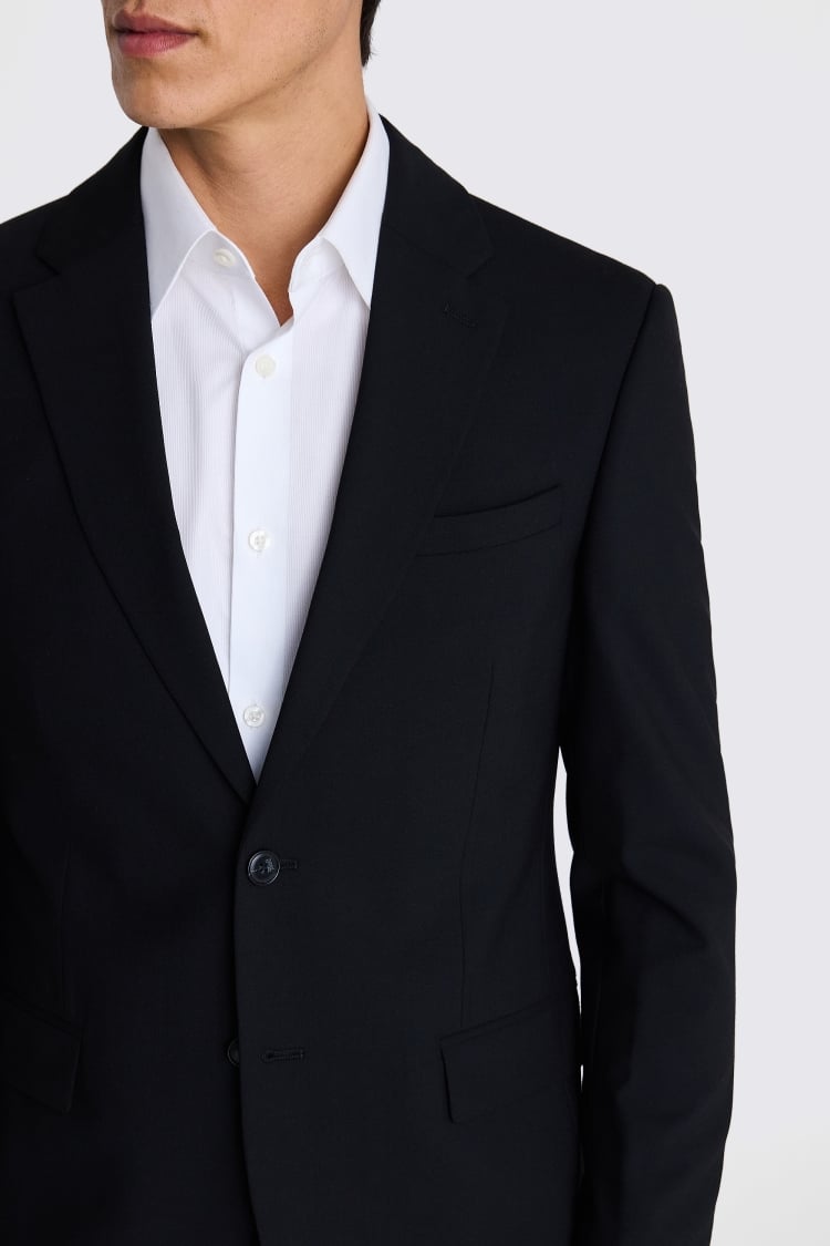 DKNY Slim Fit Black Suit