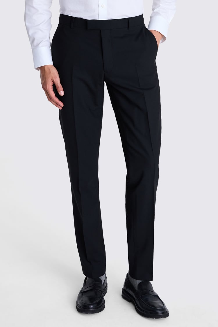 DKNY Slim Fit Black Suit