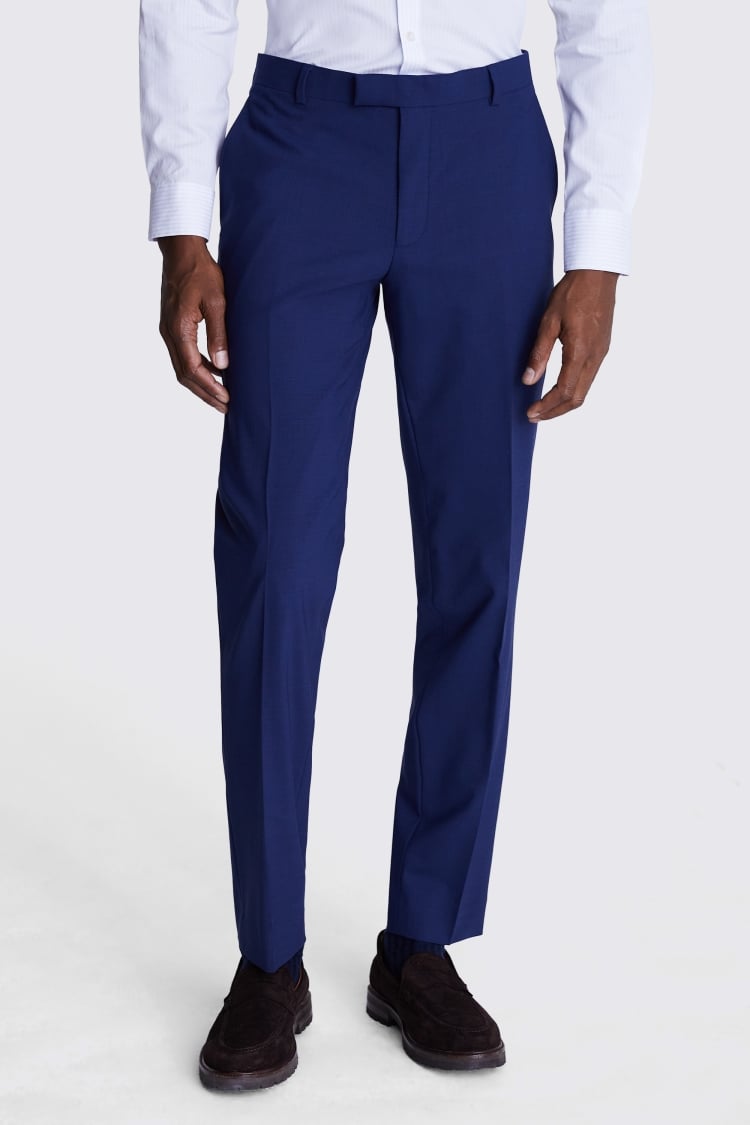 DKNY Slim Fit Bright Blue Pants