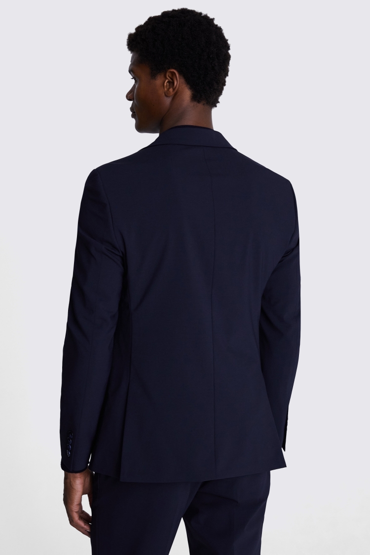 DKNY Slim Fit Navy Jacket | Buy Online at Moss