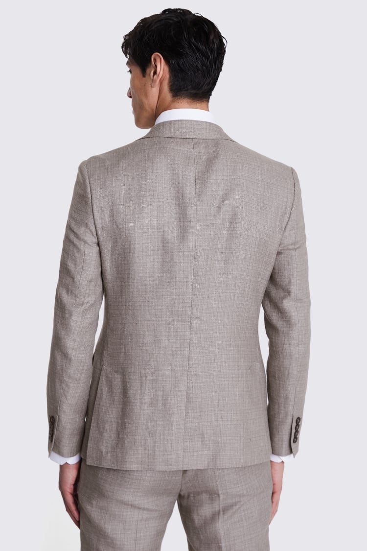 Italian Slim Fit Light Taupe Suit