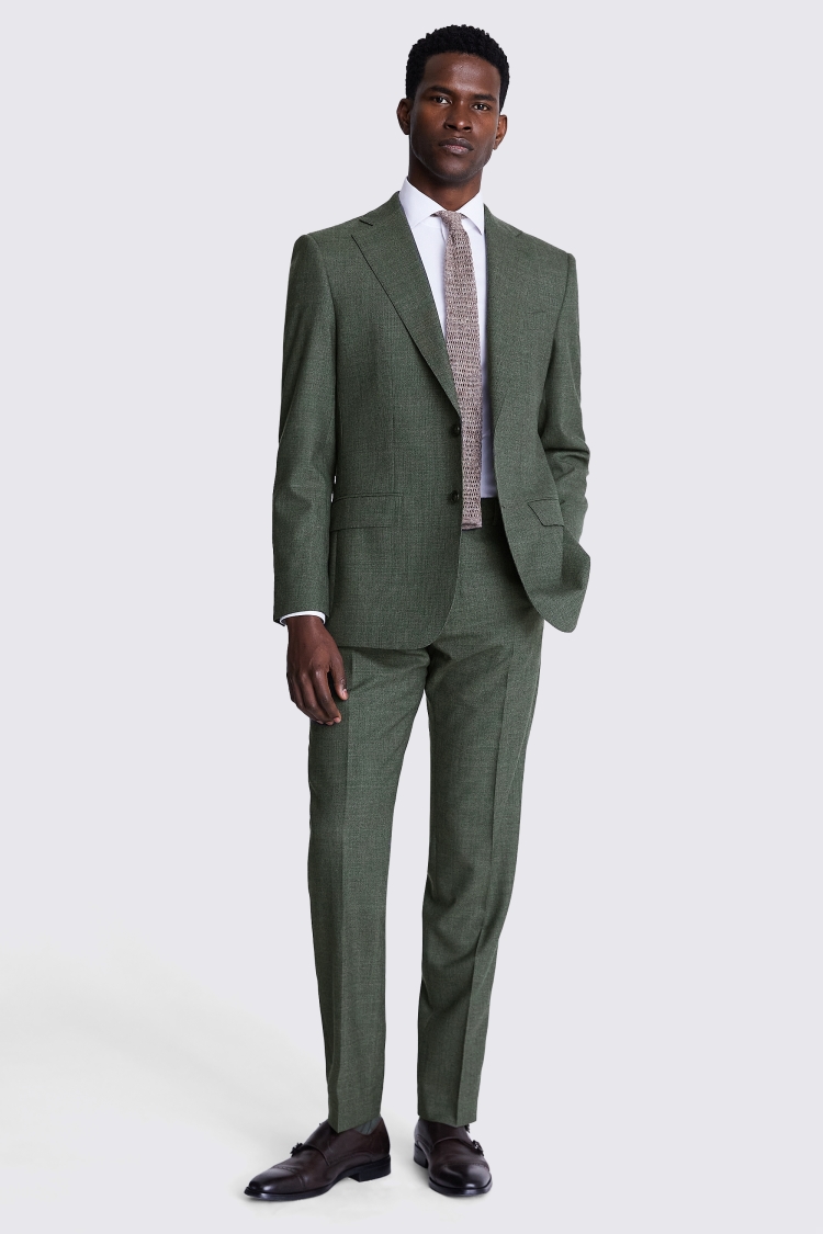 Regular Fit Green Puppytooth Jacket | Buy Online at Moss