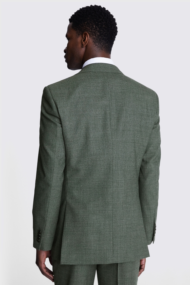 Regular Fit Green Puppytooth Jacket | Buy Online at Moss