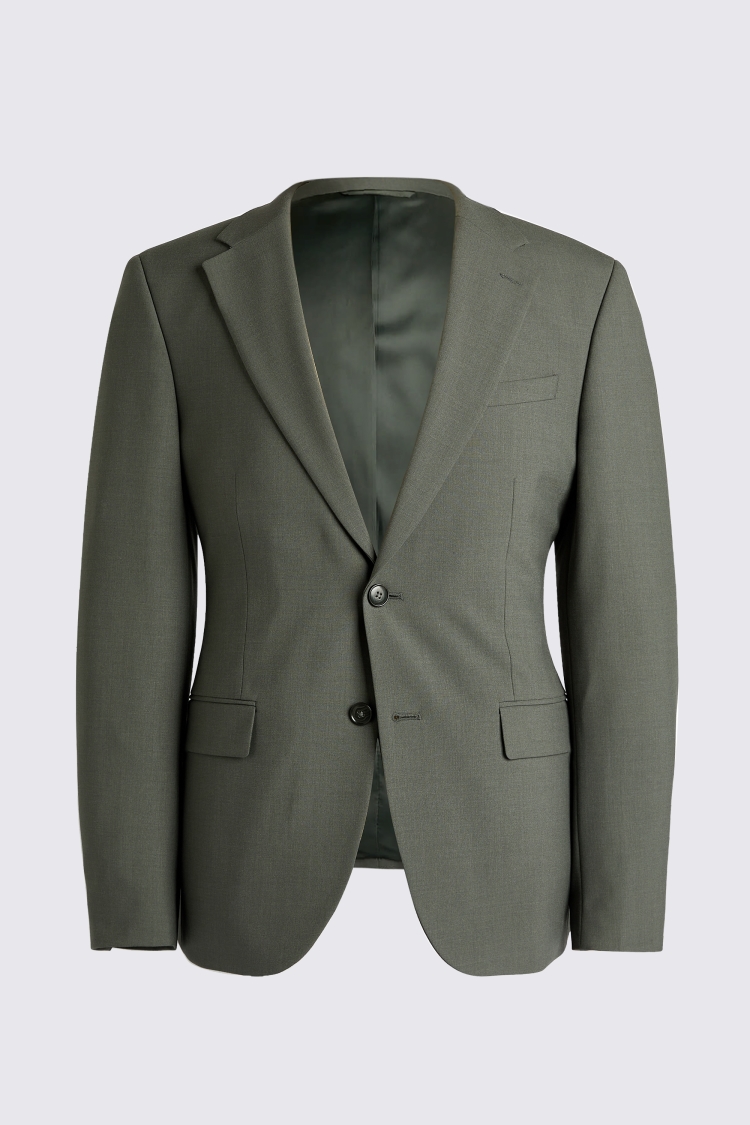 DKNY Slim Fit Sage Green Suit