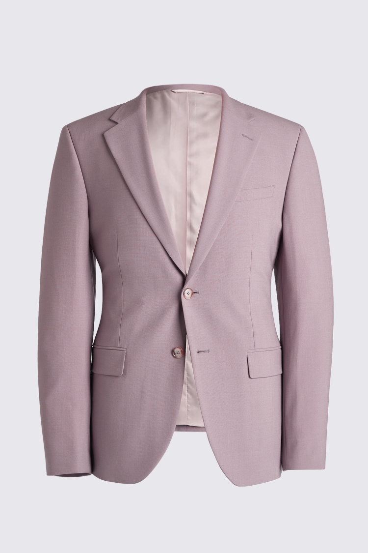 DKNY Slim Fit Dusty Pink Suit
