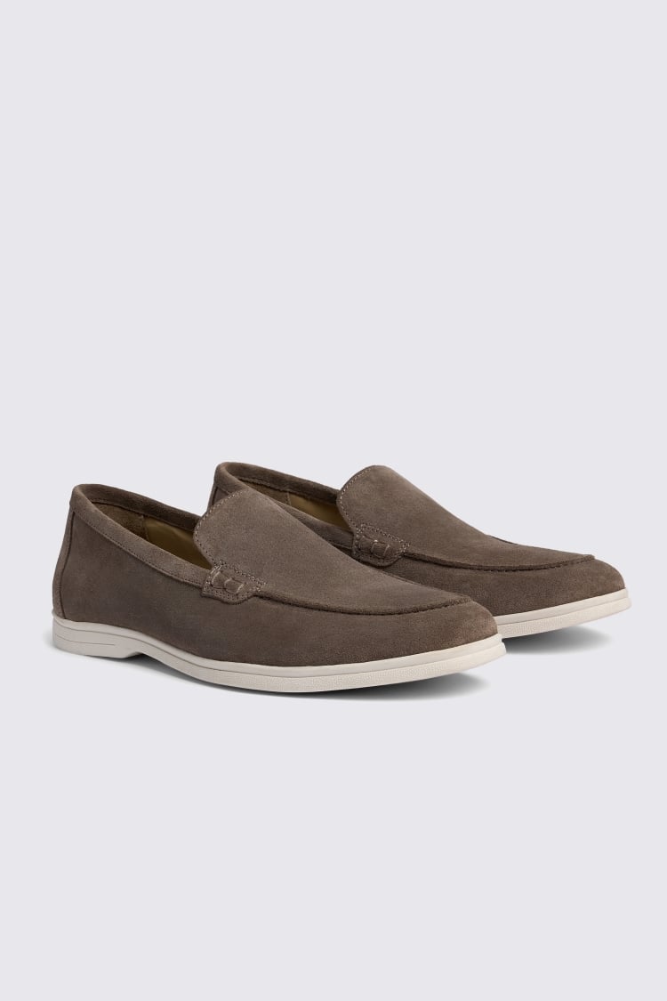 Lewisham Almond Suede Casual Loafer