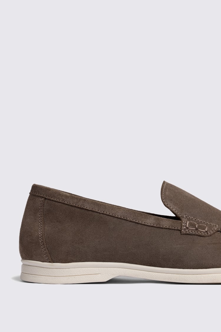 Lewisham Almond Suede Casual Loafer