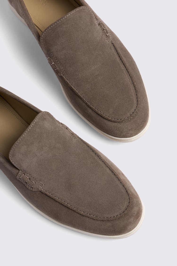 Lewisham Almond Suede Casual Loafer