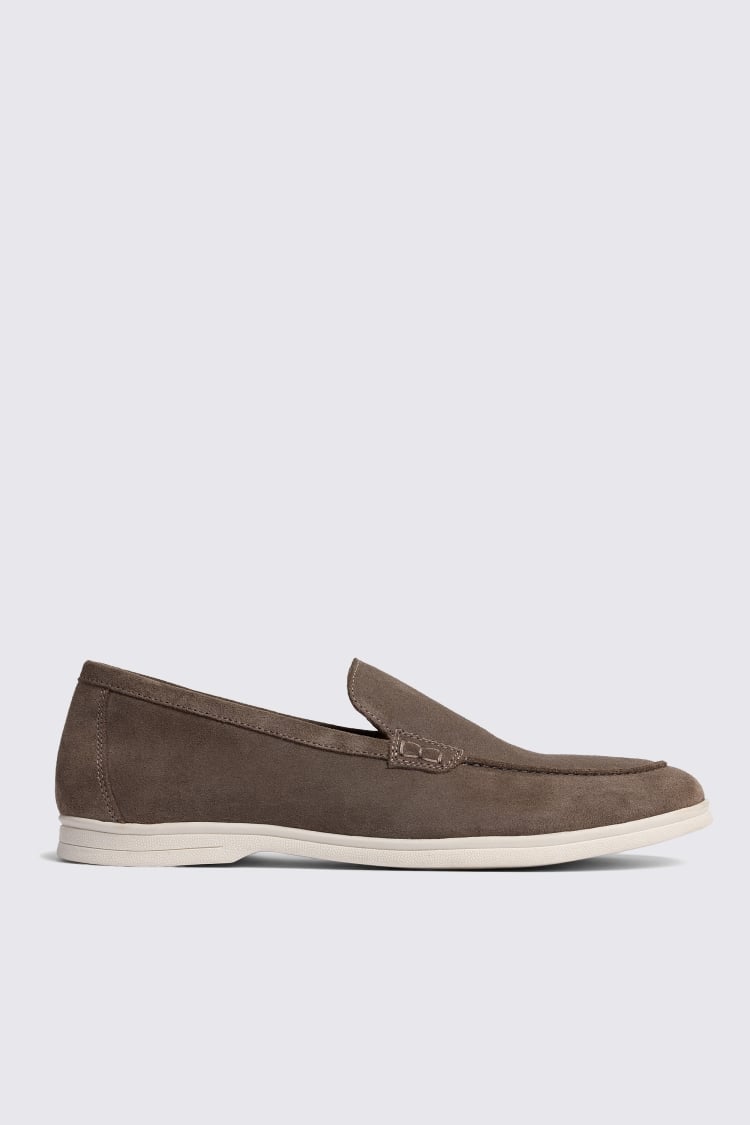 Lewisham Almond Suede Casual Loafer