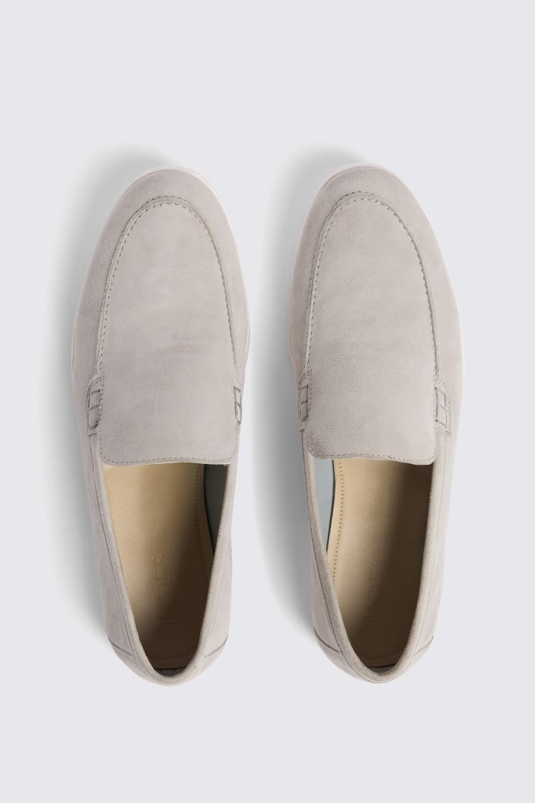 Lewisham Taupe Suede Casual Loafer