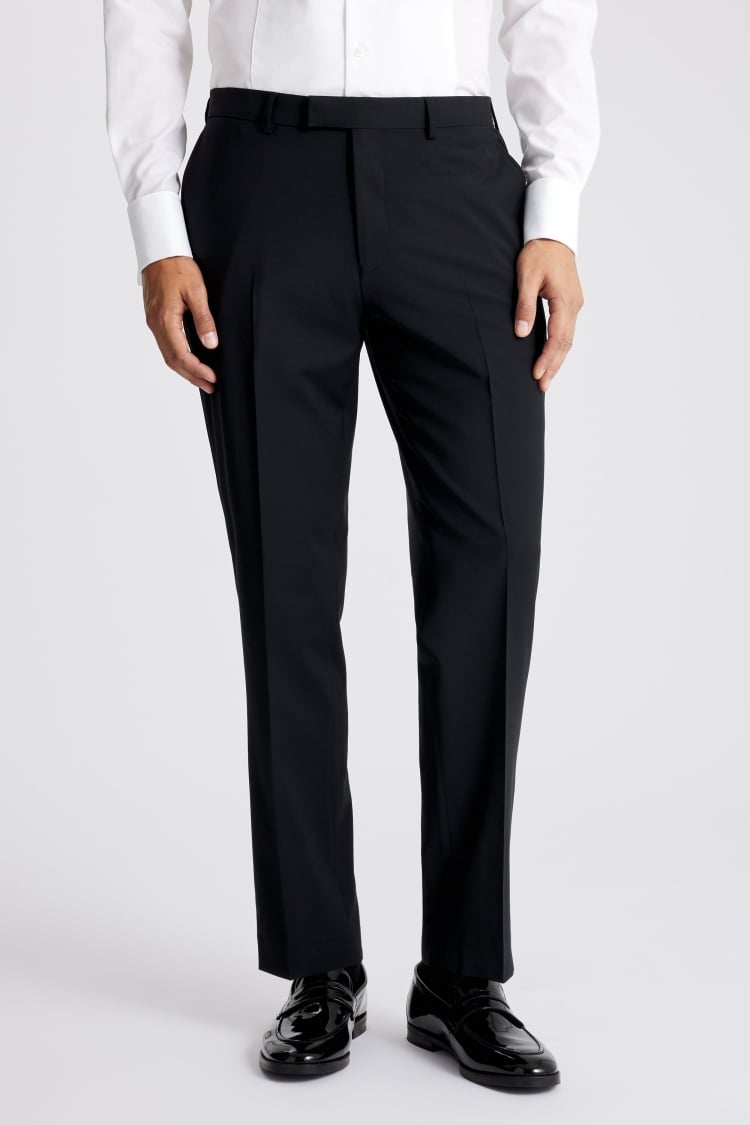 Regular Fit Black Dress Pants