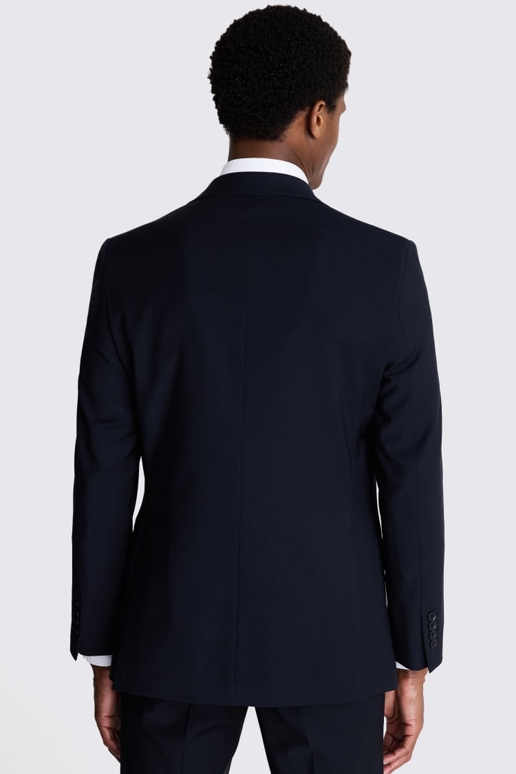 Tailored Fit Black Performance Suit