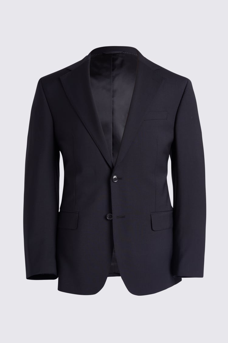 Tailored Fit Black Performance Suit