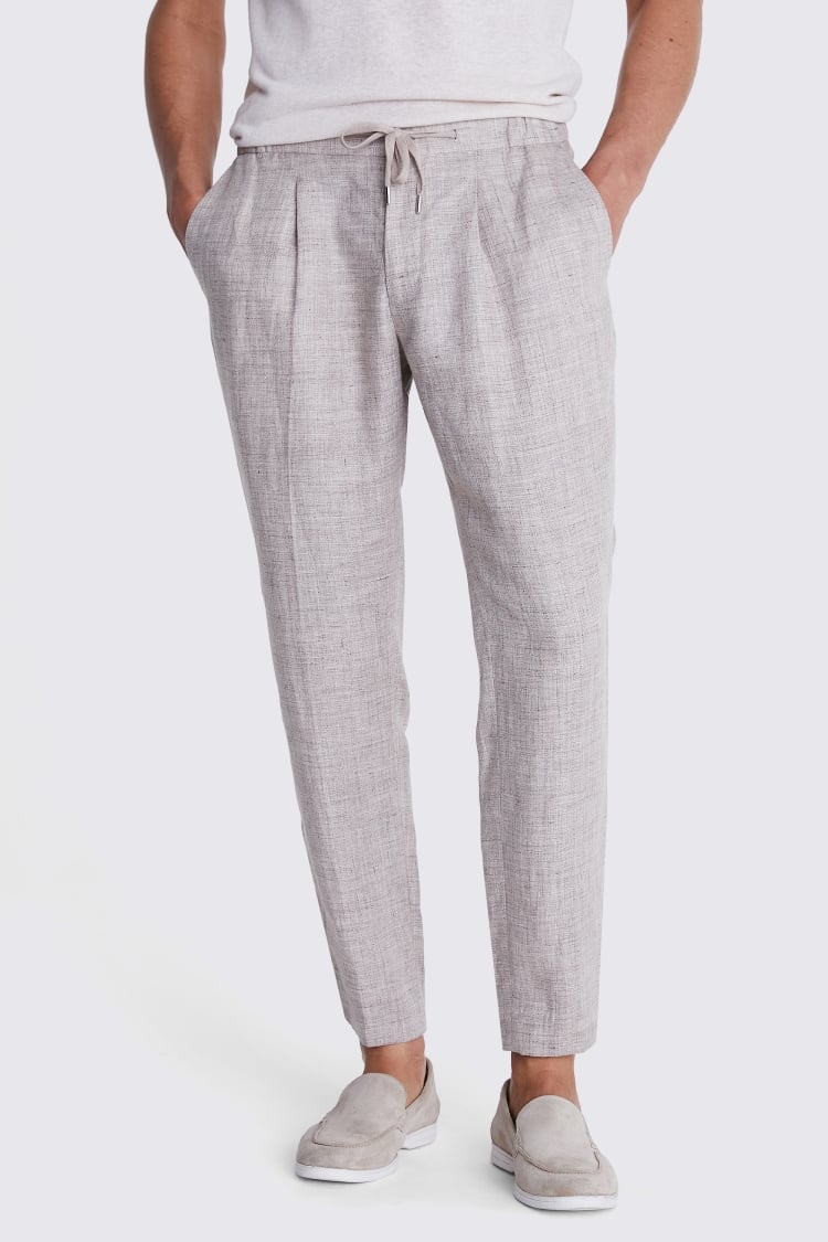 Slim Fit Comfy Slacks Men's Casual Stretch Dress Pants - Temu