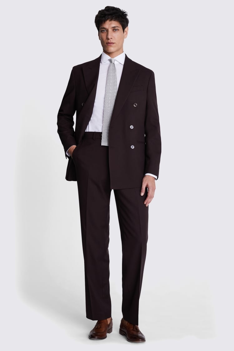 Relaxed Fit Port Flannel Suit