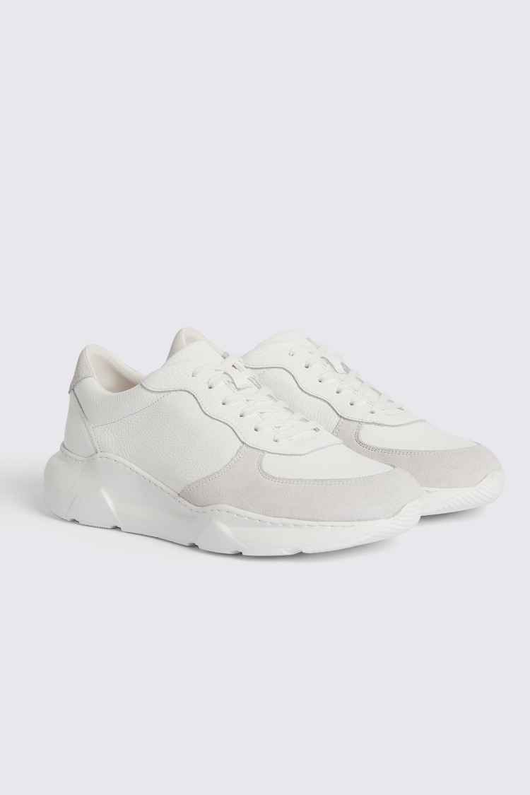 Belfast White Chunky Trainers Buy Online at Moss