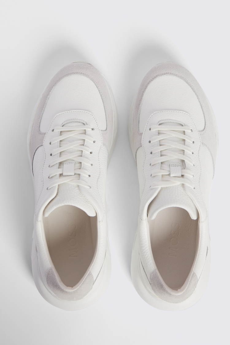 Belfast White Chunky Trainers