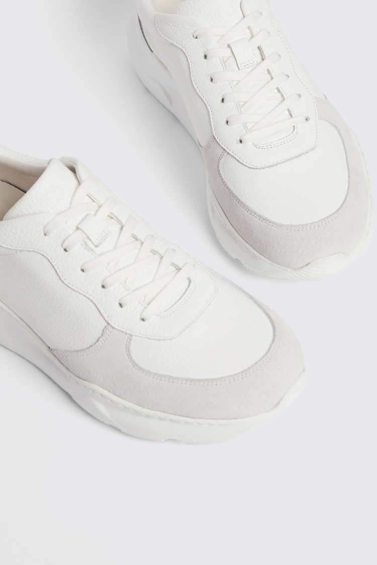 Belfast White Chunky Trainers