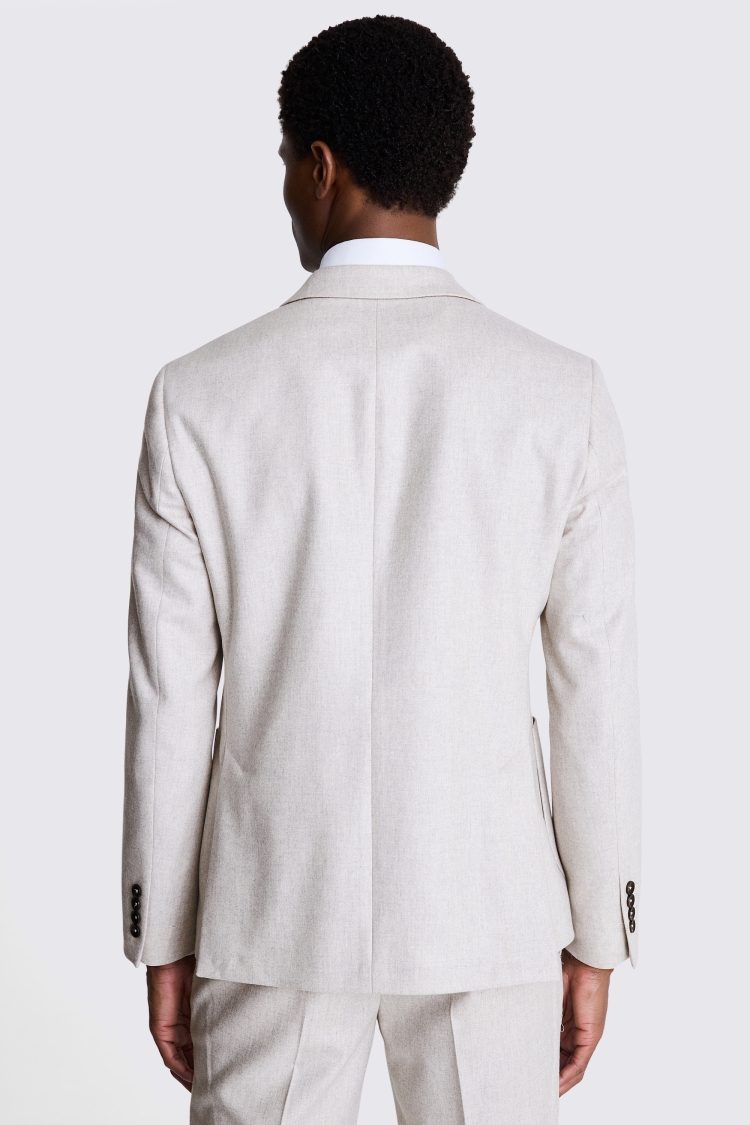Italian Tailored Fit Light Grey Jacket 