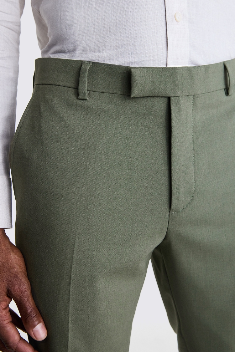 Ted Baker Tailored Fit Green Pants