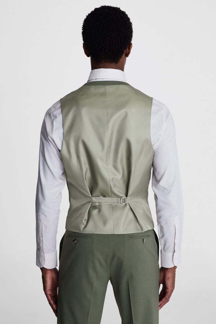 Ted Baker Tailored Fit Green Vest