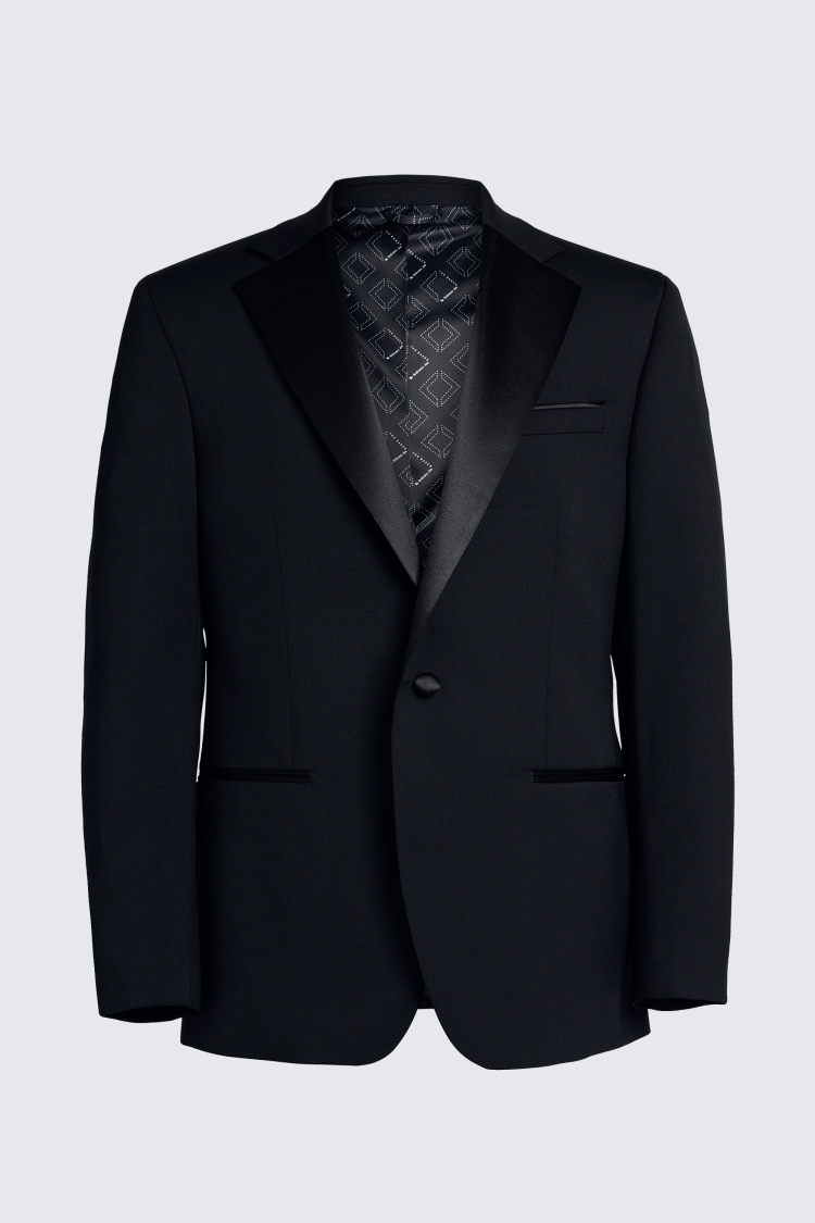 Ted Baker Tailored Fit Black Notch Lapel Tuxedo
