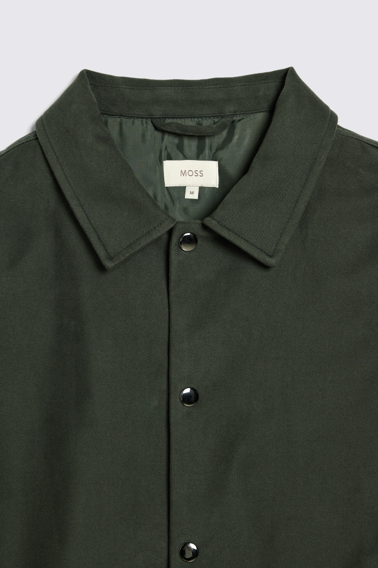 Khaki Moleskin Chore Overshirt