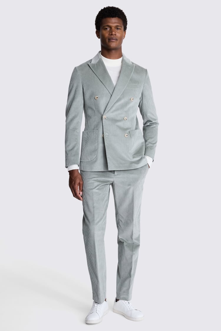 Tailored Fit Sage Corduroy Suit