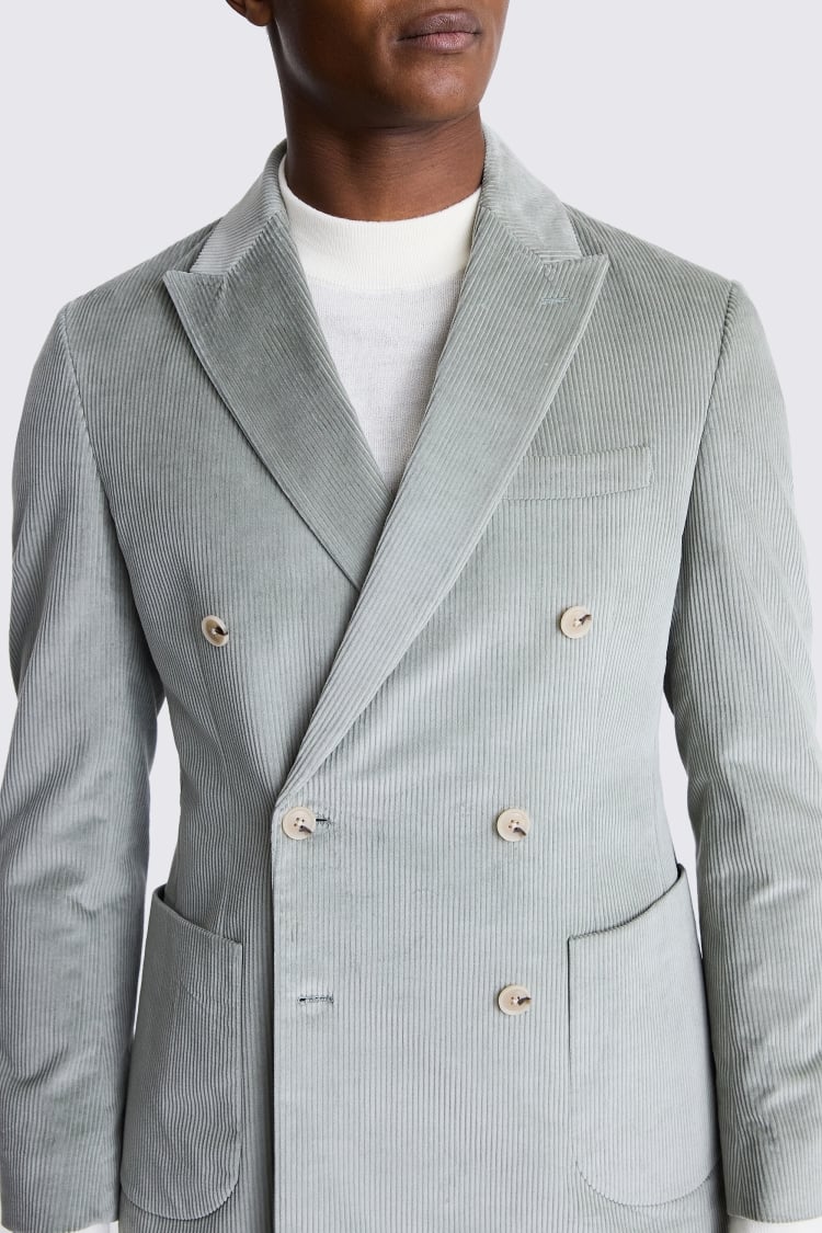 Tailored Fit Sage Corduroy Suit