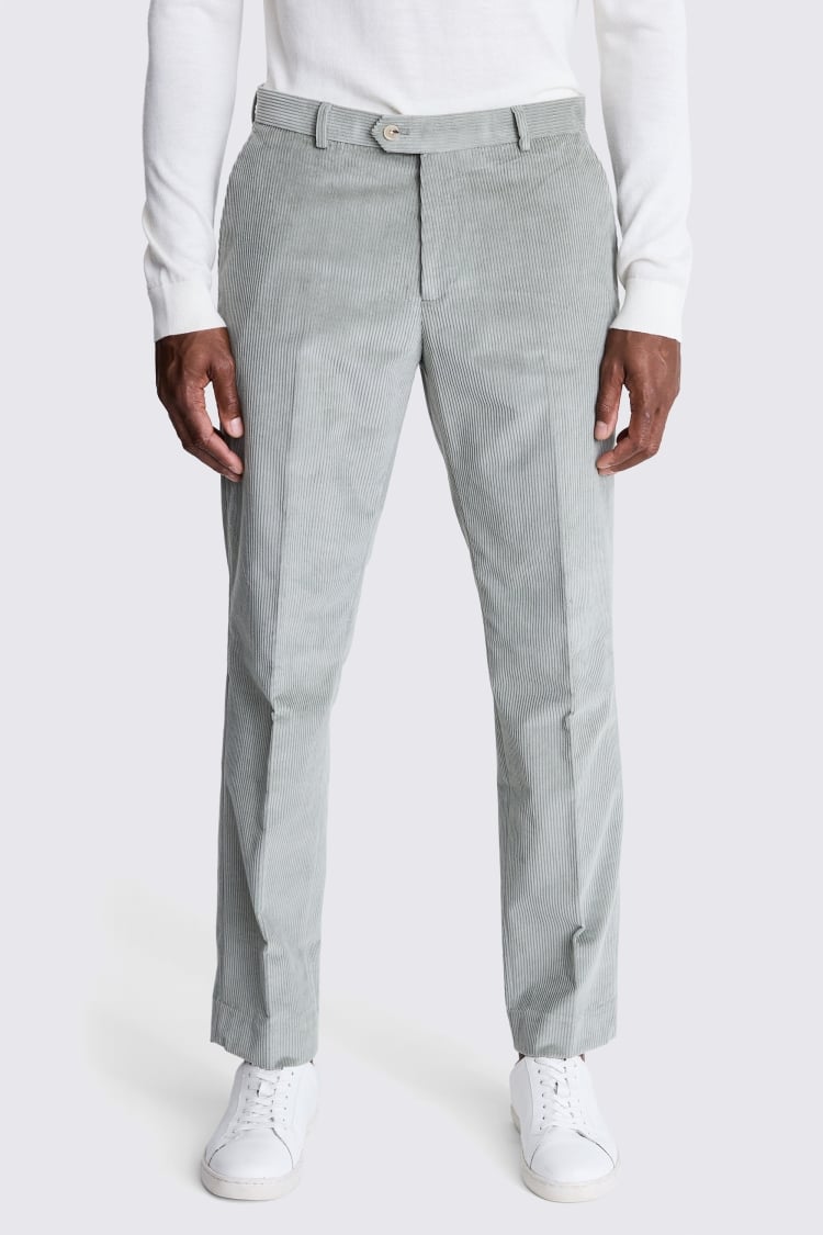 Tailored Fit Sage Corduroy Suit