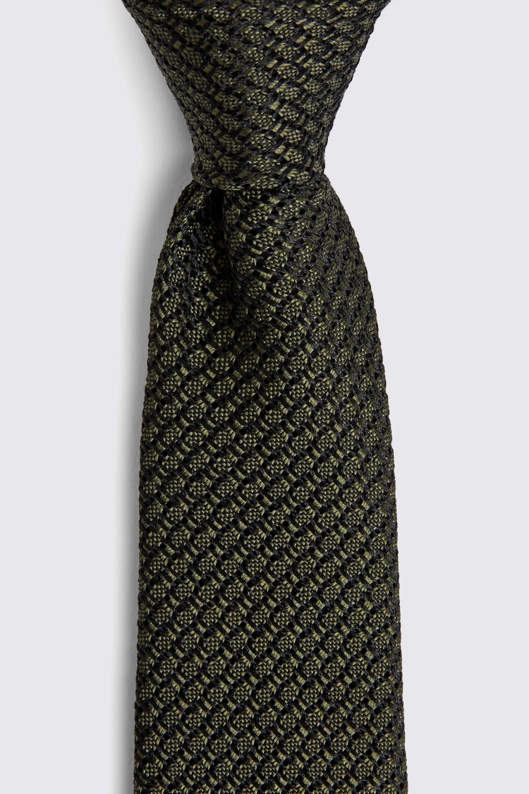 Olive Grenadine Tie