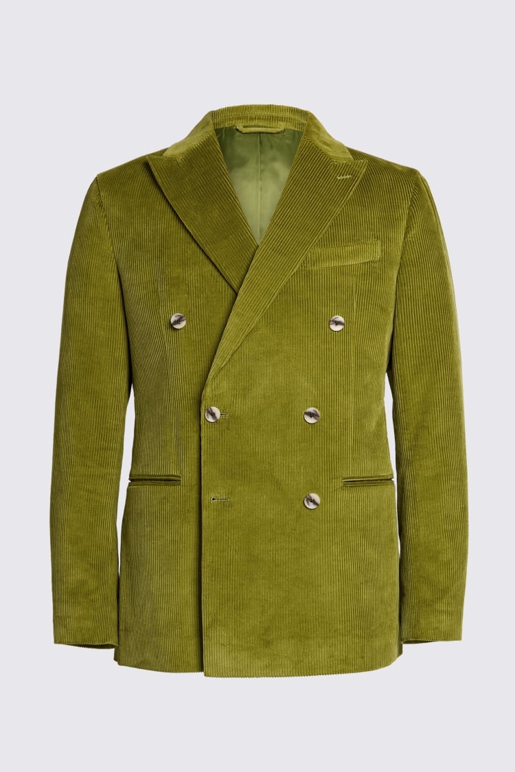 Mens green corduroy blazer sale