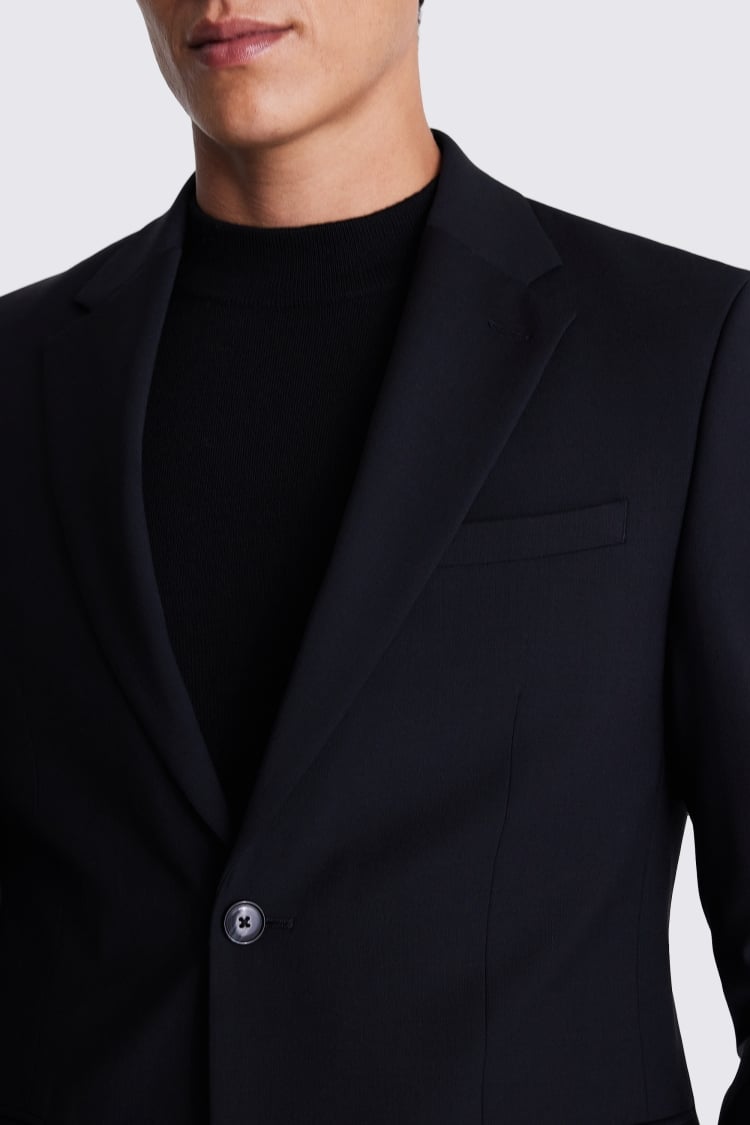 DKNY Slim Fit Black Suit