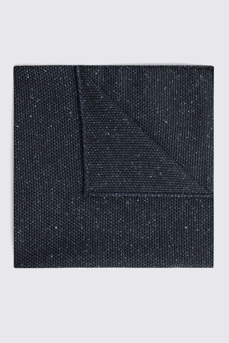 Italian Navy Grenadine Pocket Square