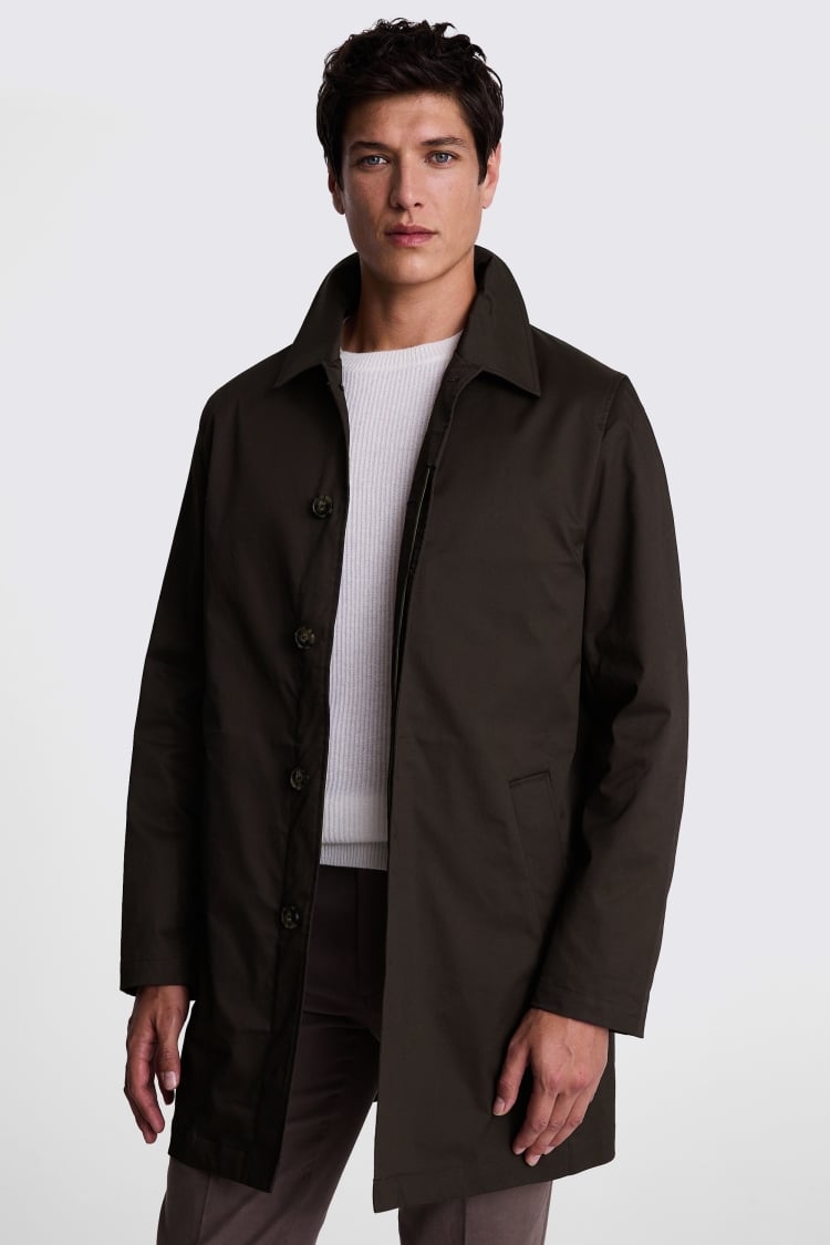 Mid length men's coat best sale