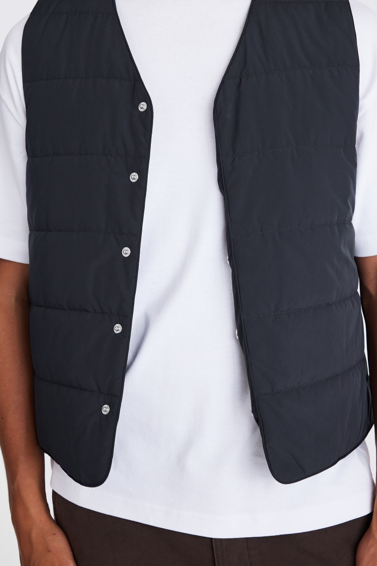 Navy Liner Gilet 