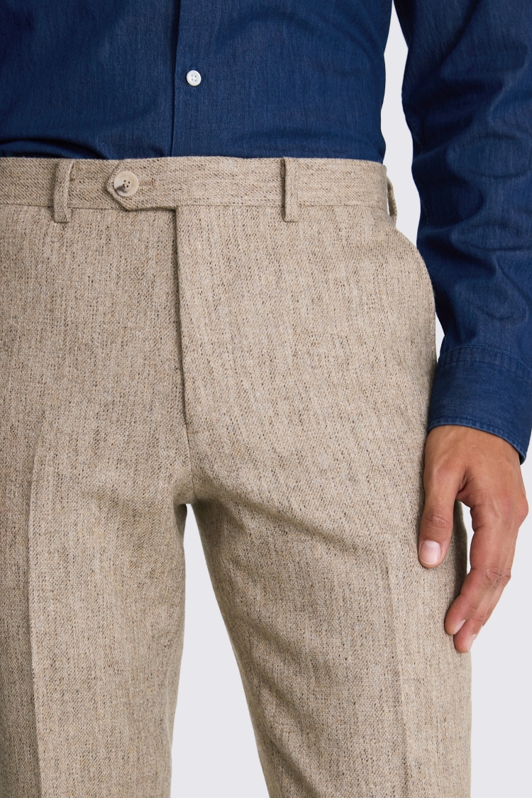 Tailored Fit Oatmeal Pants