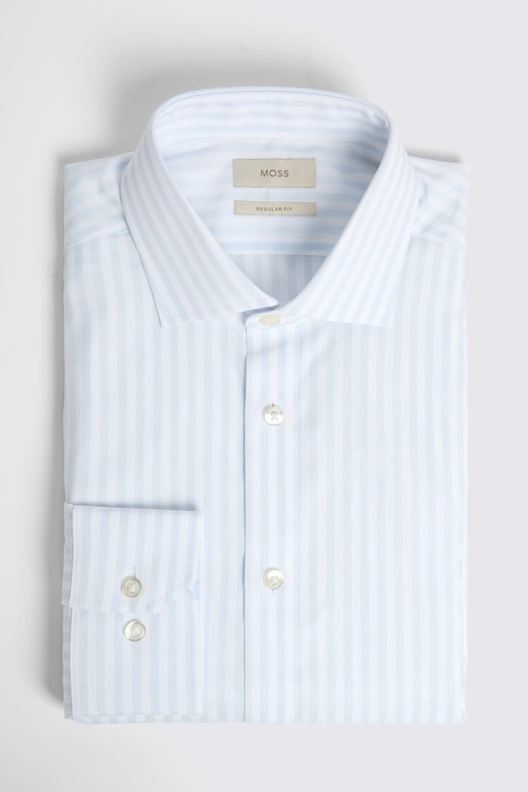 Regular Fit Sky Stripe Shirt