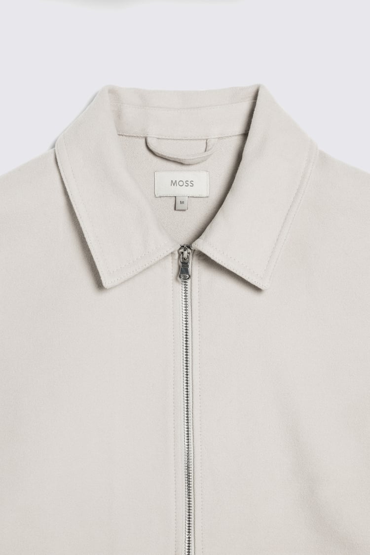 Ecru Moleskin Jacket 