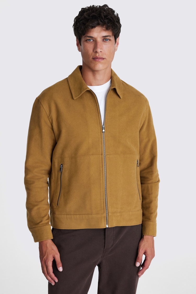 Gold Moleskin Jacket