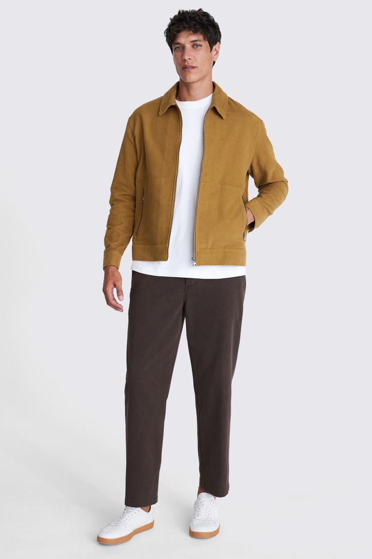 Gold Moleskin Jacket Buy Online at Moss