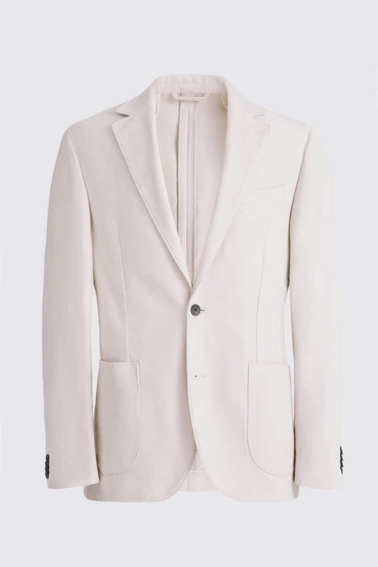 Winter White Moleskin Jacket