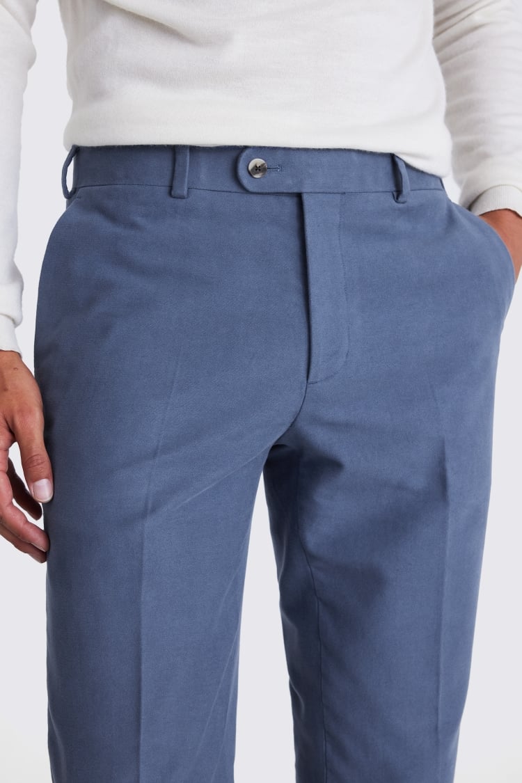 Steel Blue Moleskin Pants