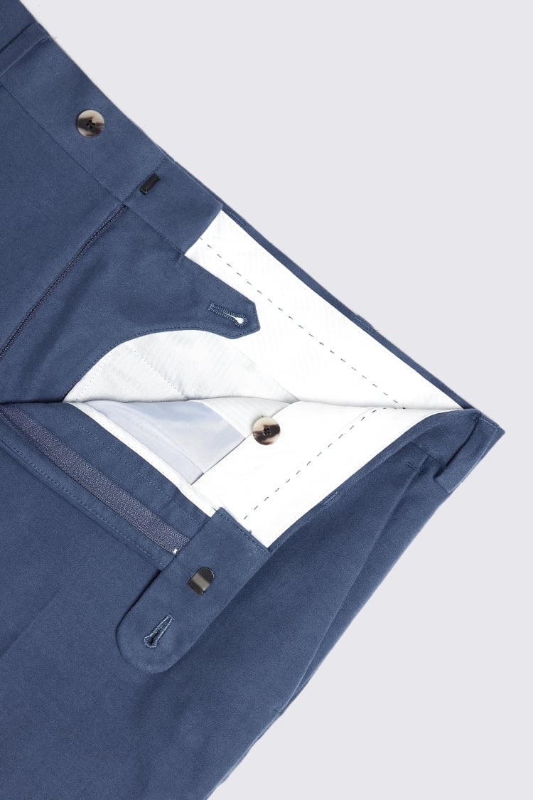 Steel Blue Moleskin Trousers