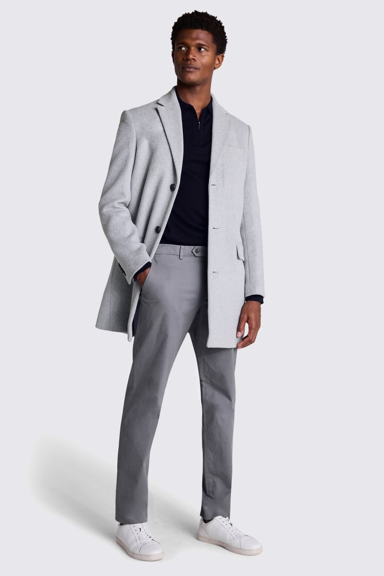 Light Grey Overcoat