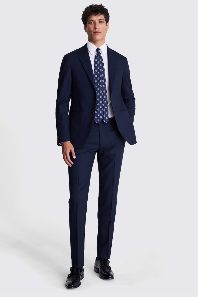 Italian Slim Fit Navy Suit