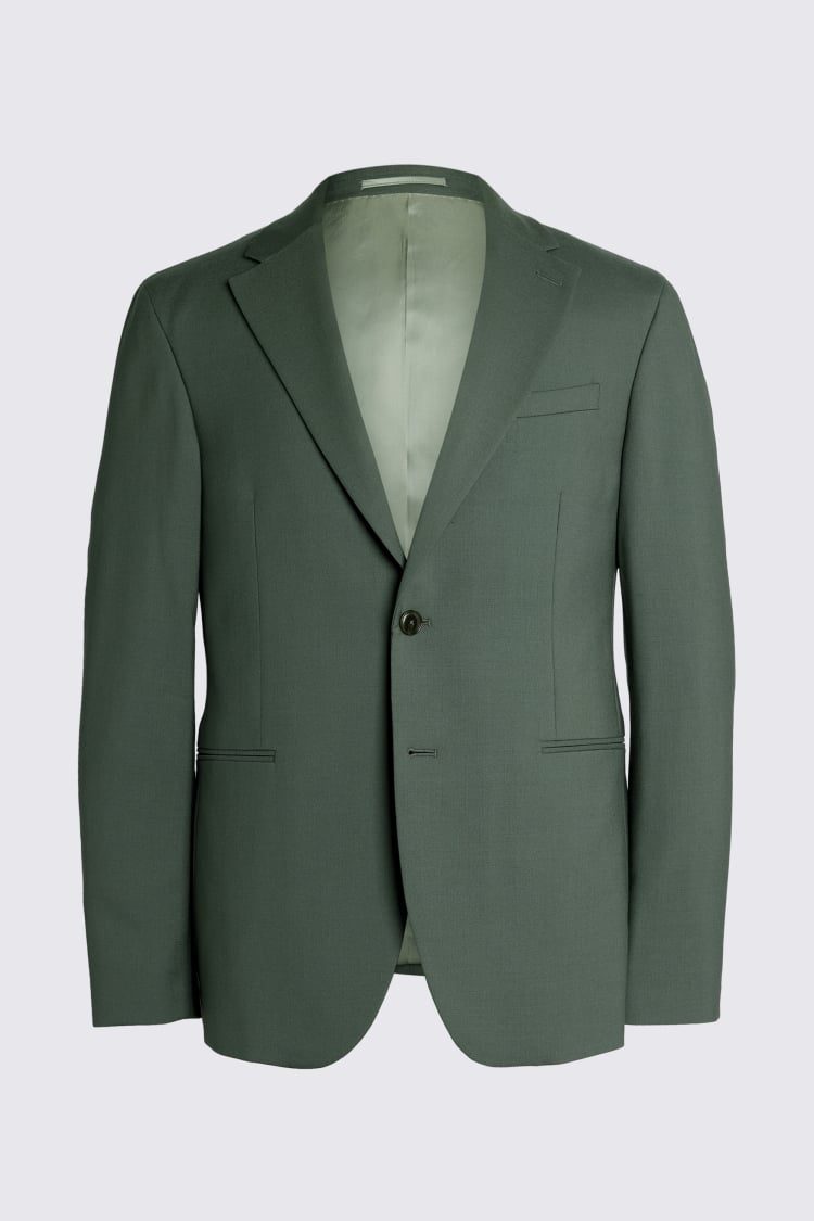 Italian Slim Fit Khaki Suit