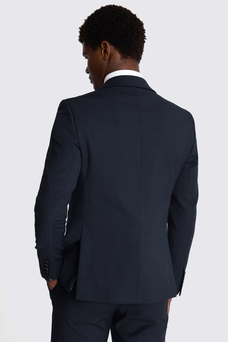 DKNY Slim Fit Navy Twill Suit