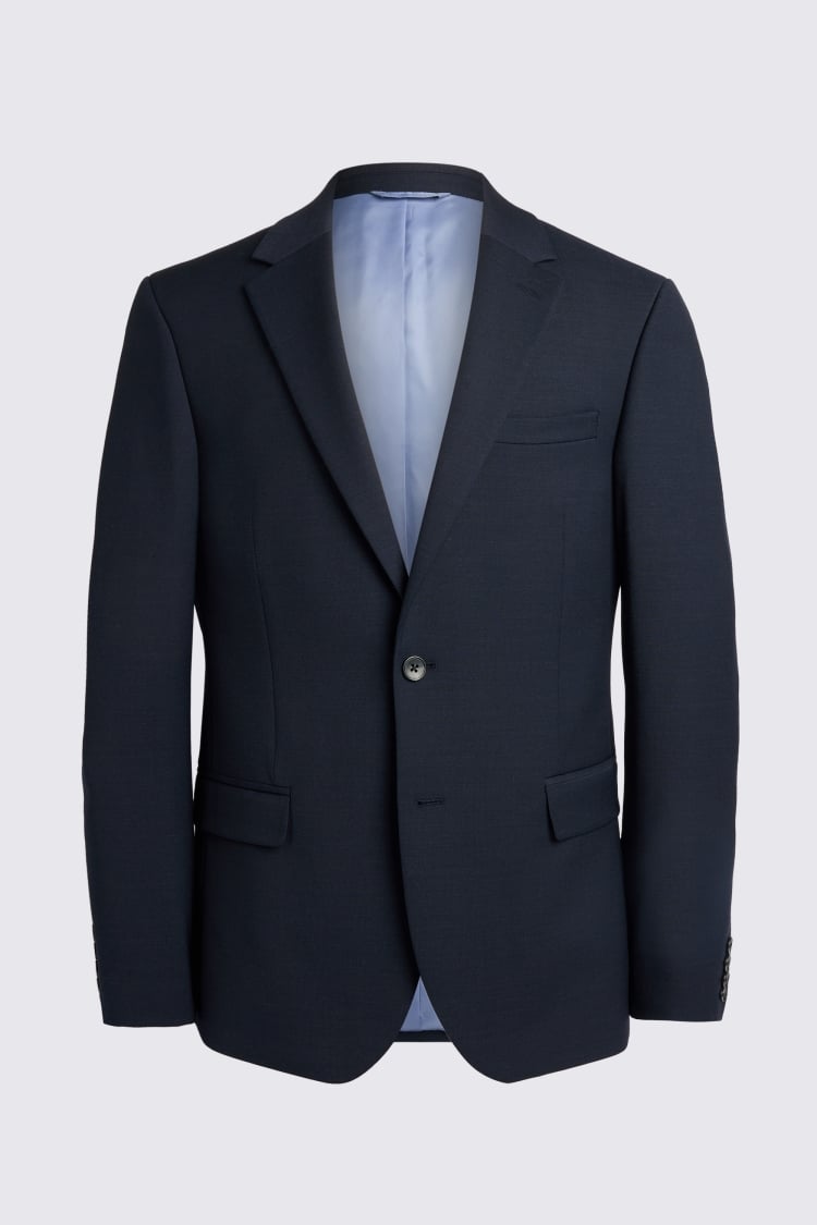 DKNY Slim Fit Navy Twill Suit